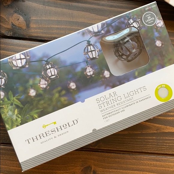 Threshold Other - Outdoor Solar String Lights